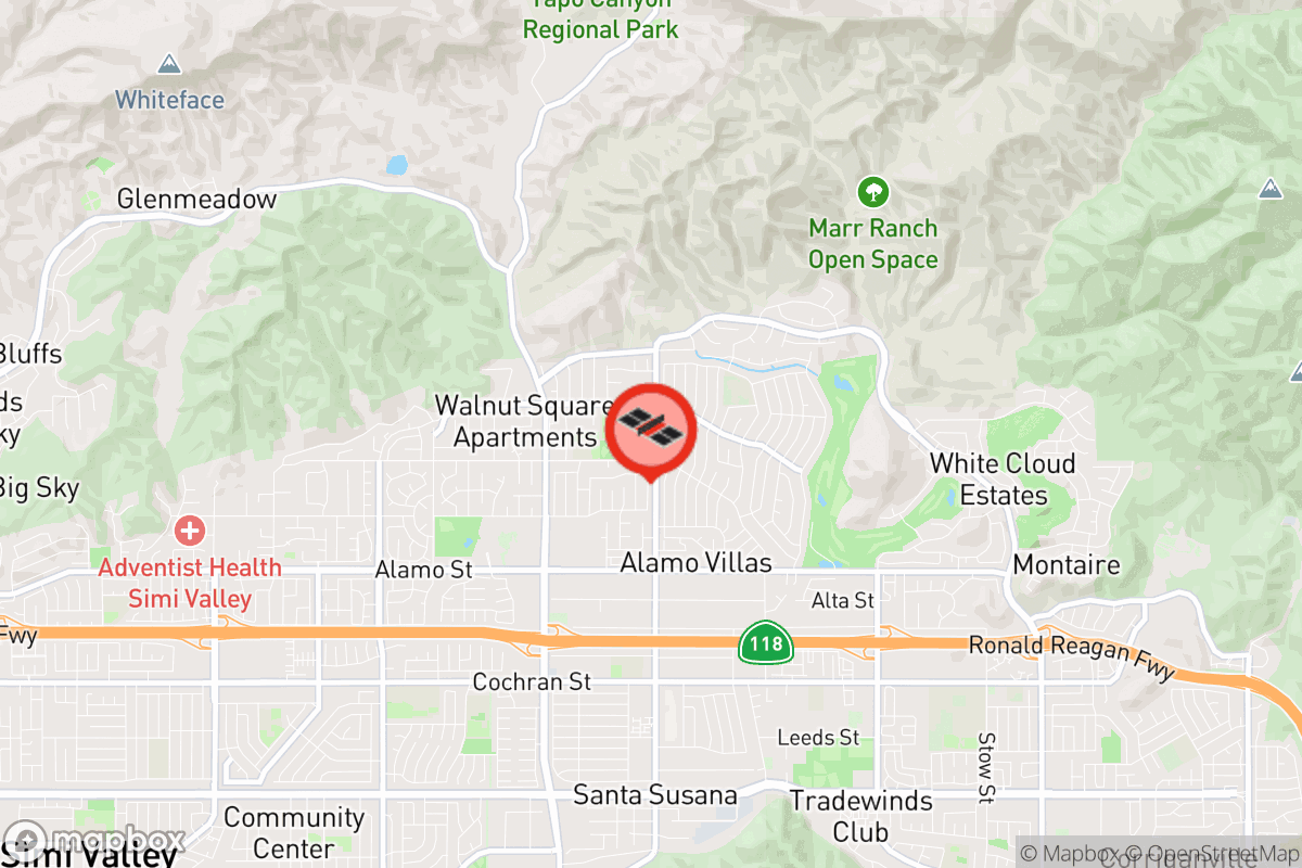 Static map screenshot of the place