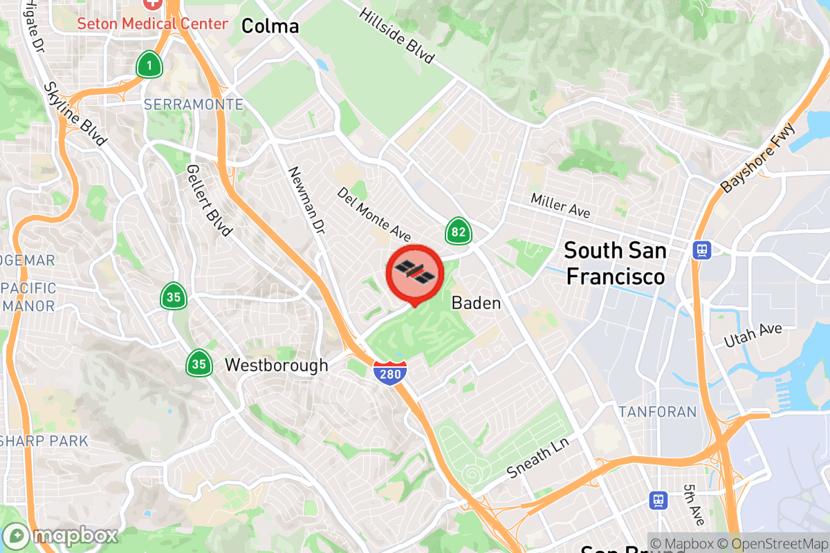 Static map screenshot of the place