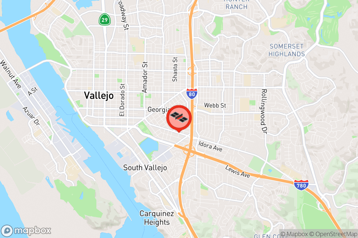 Static map screenshot of the place