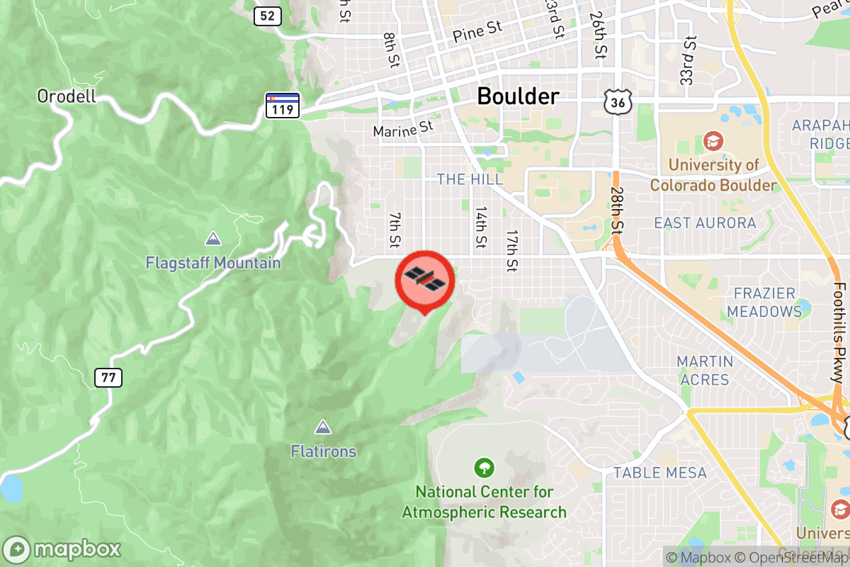 Static map screenshot of the place