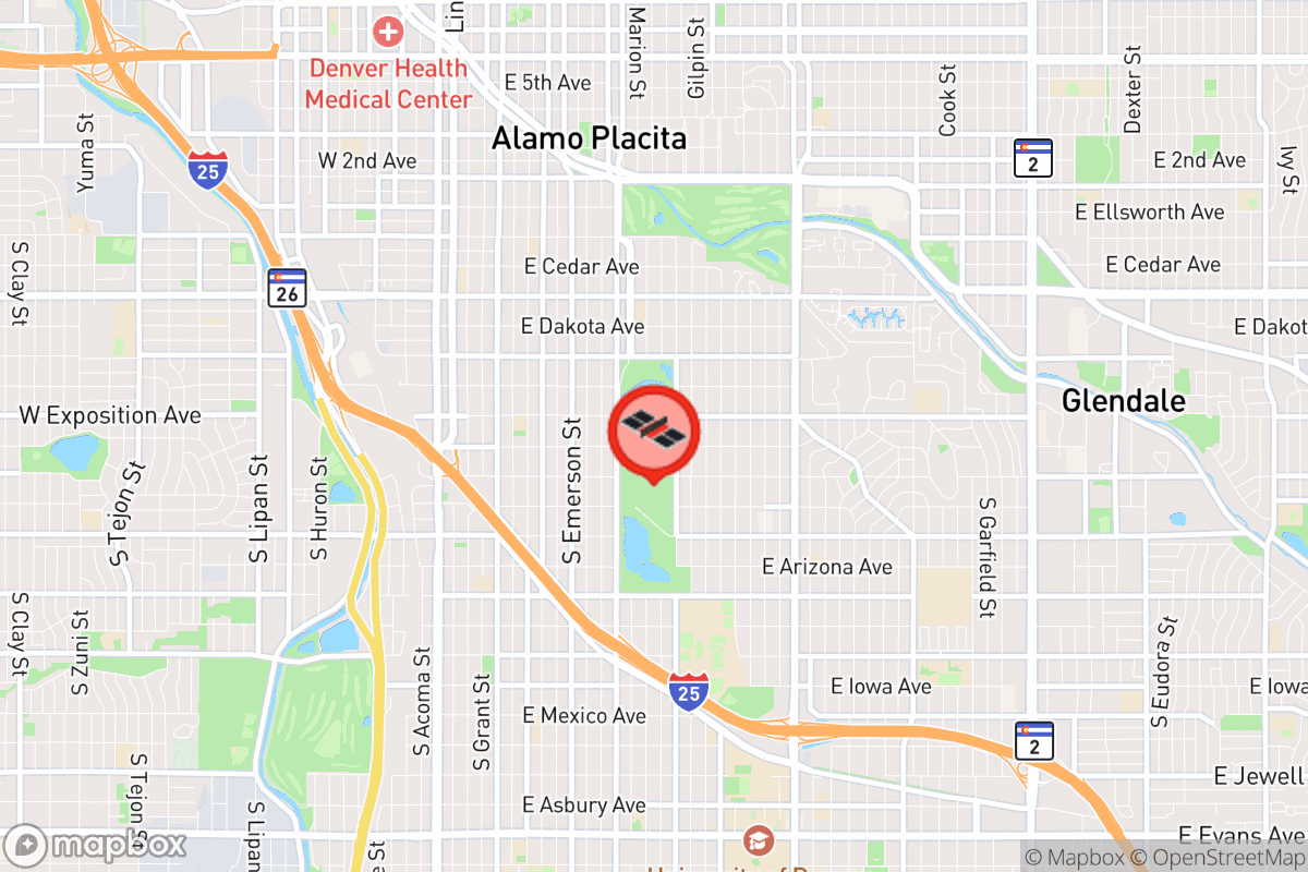 Static map screenshot of the place