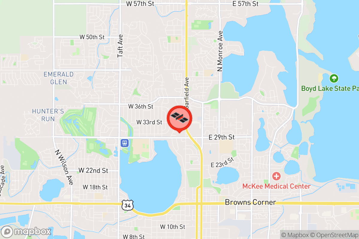 Static map screenshot of the place