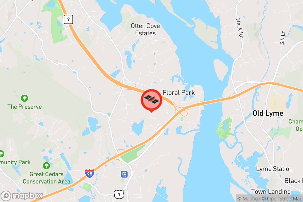 Static map screenshot of the place