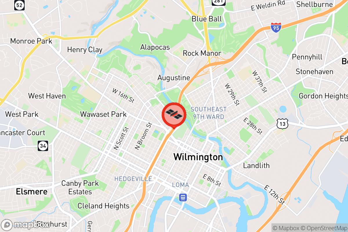 Static map screenshot of the place