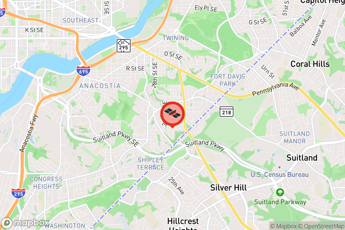 Static map screenshot of the place