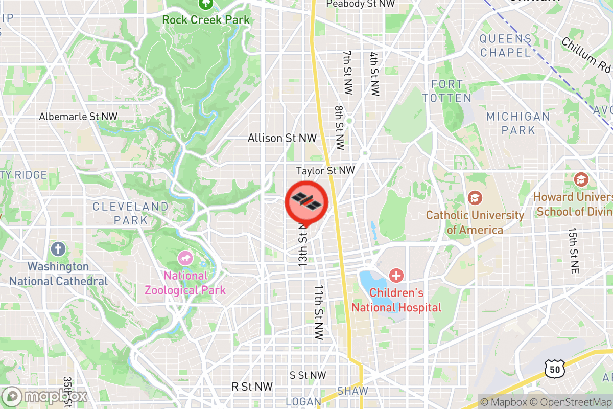 Static map screenshot of the place