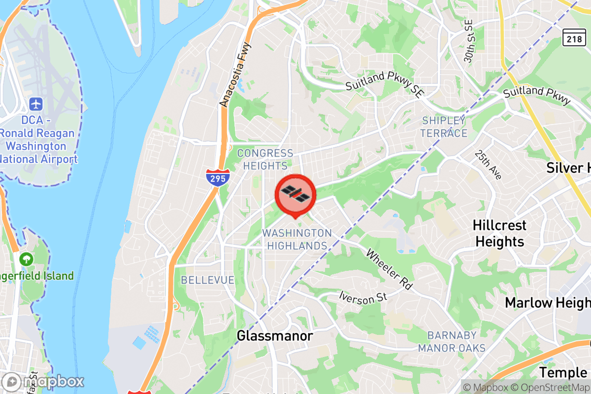 Static map screenshot of the place