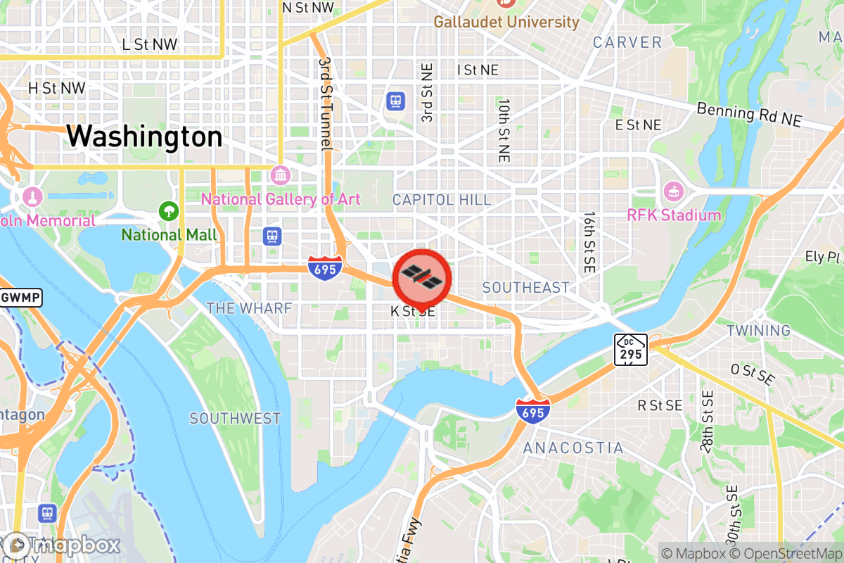 Static map screenshot of the place