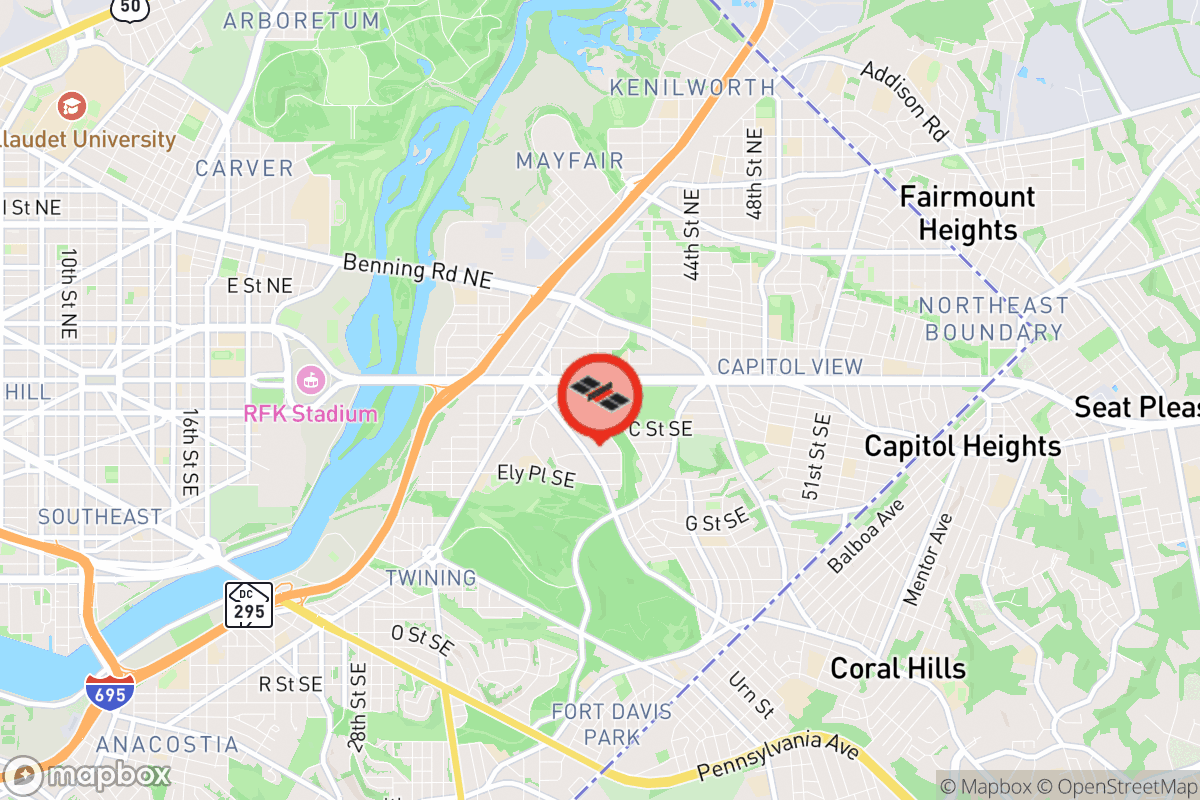 Static map screenshot of the place