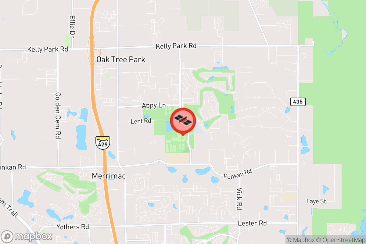 Static map screenshot of the place