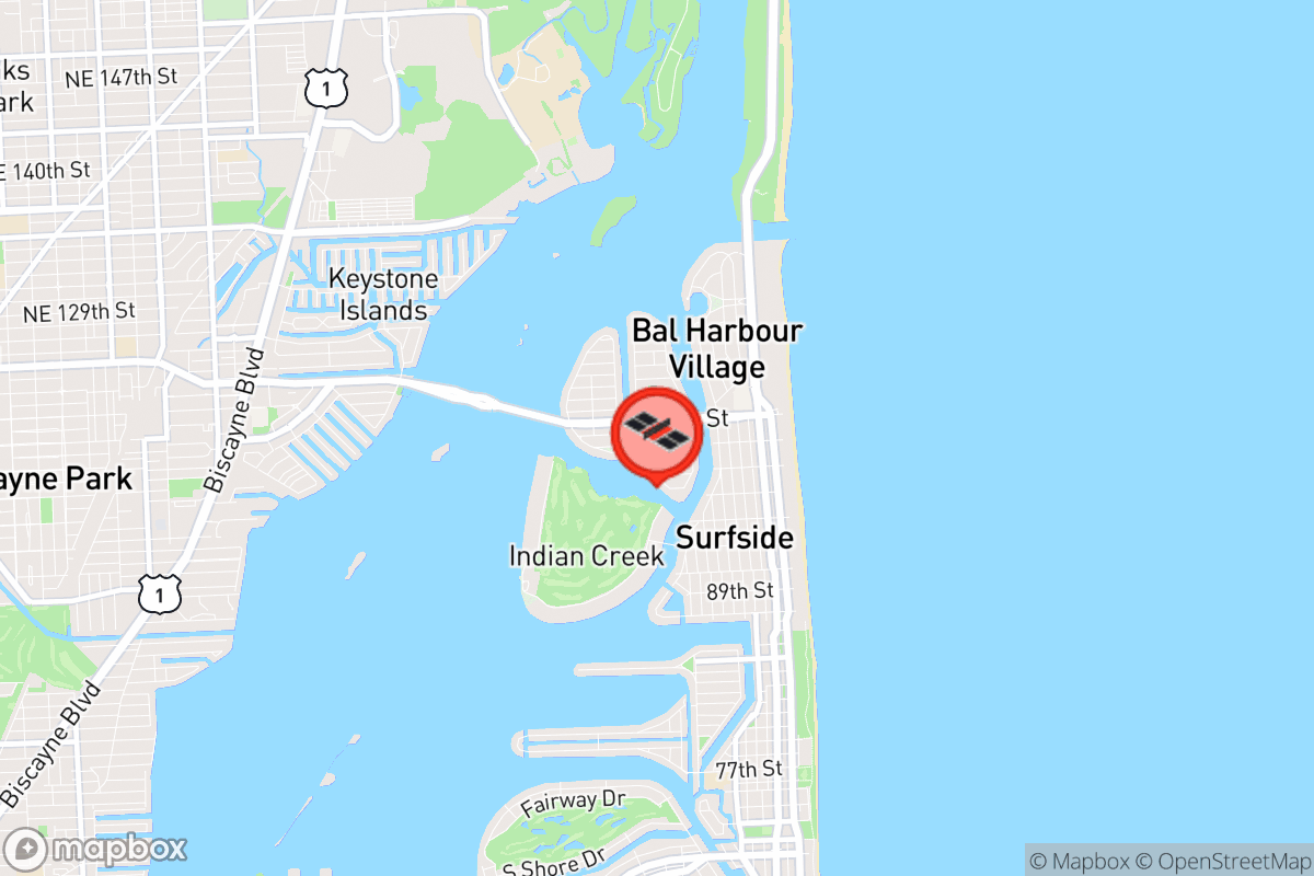 Static map screenshot of the place