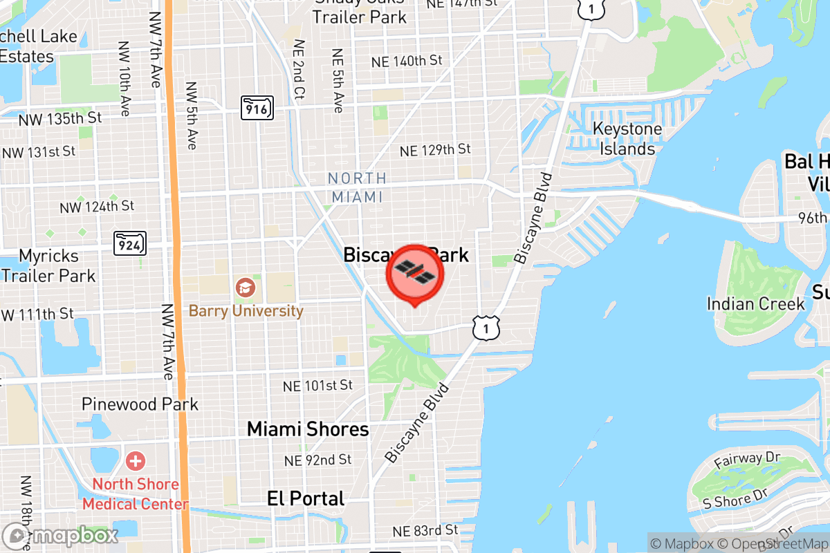 Static map screenshot of the place