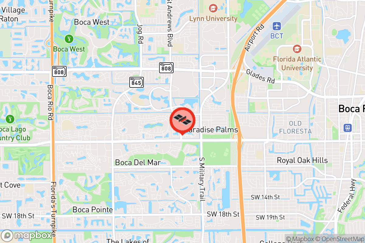 Static map screenshot of the place