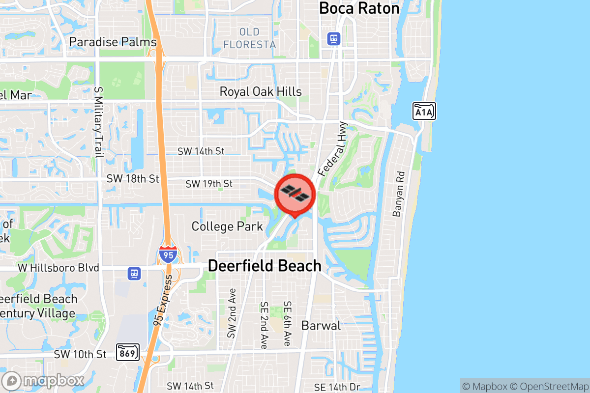 Static map screenshot of the place