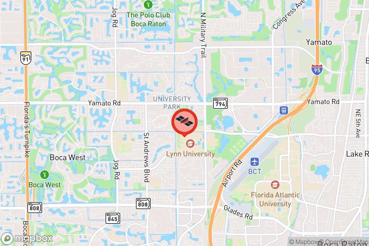 Static map screenshot of the place