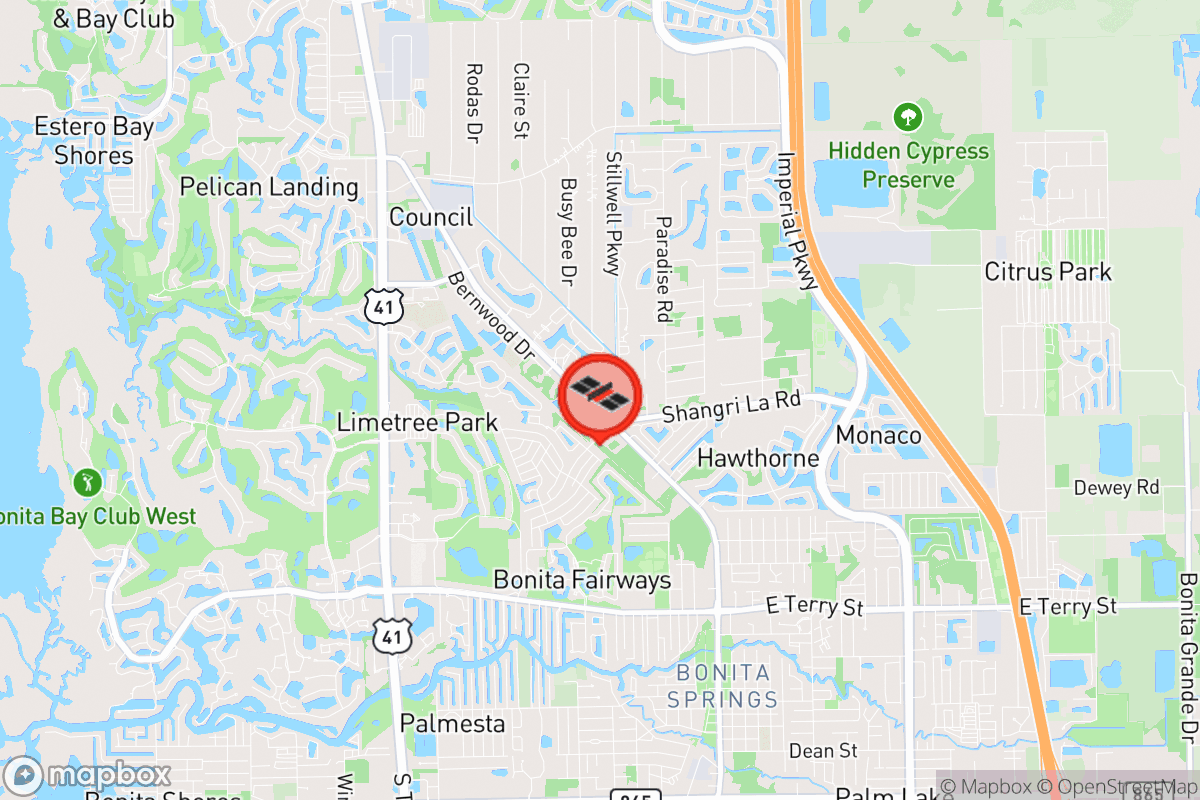 Static map screenshot of the place