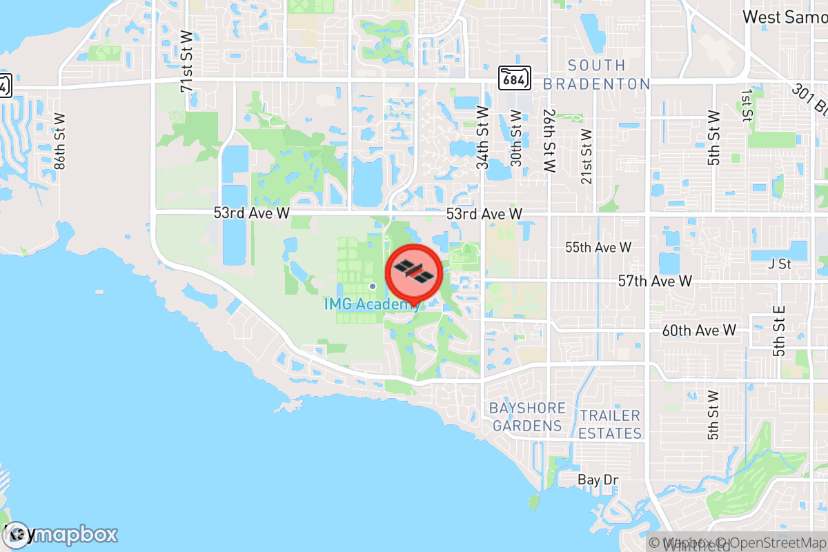 Static map screenshot of the place