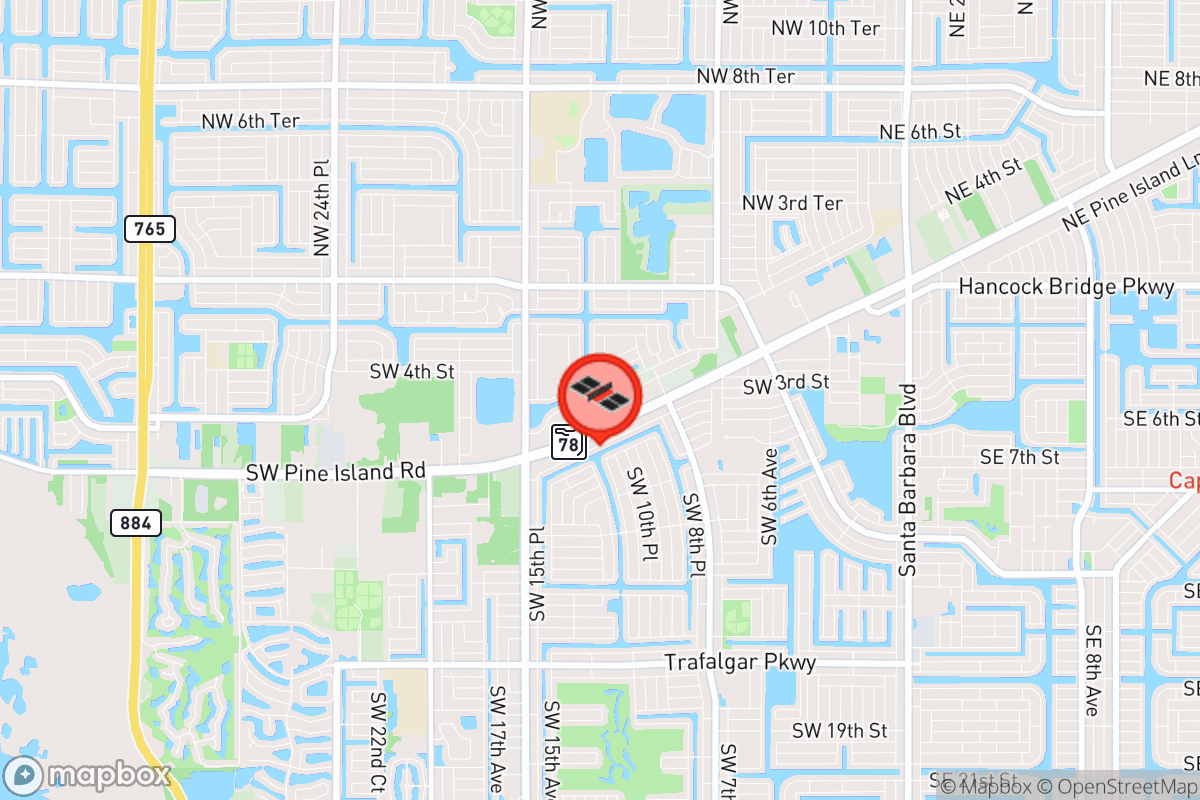 Static map screenshot of the place