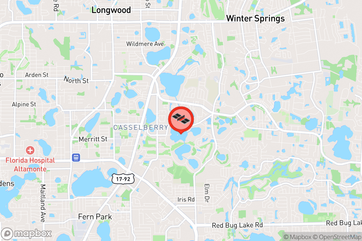 Static map screenshot of the place