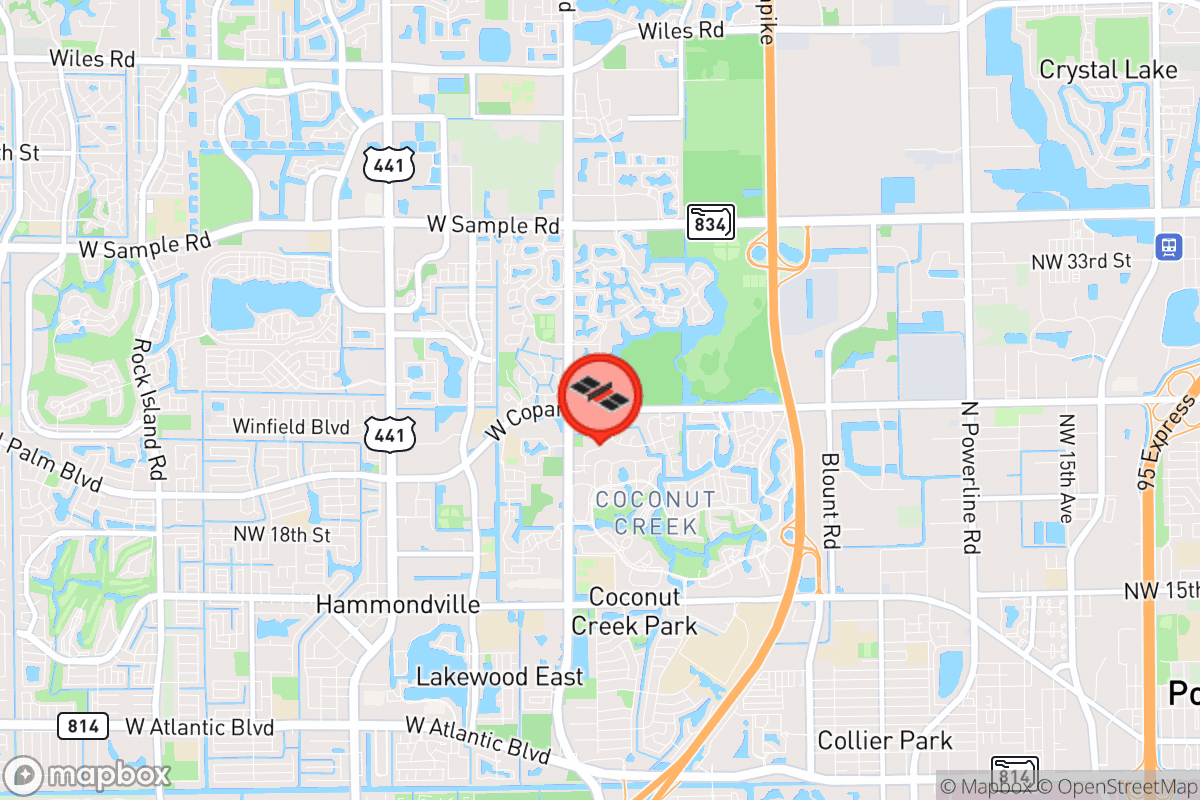 Static map screenshot of the place