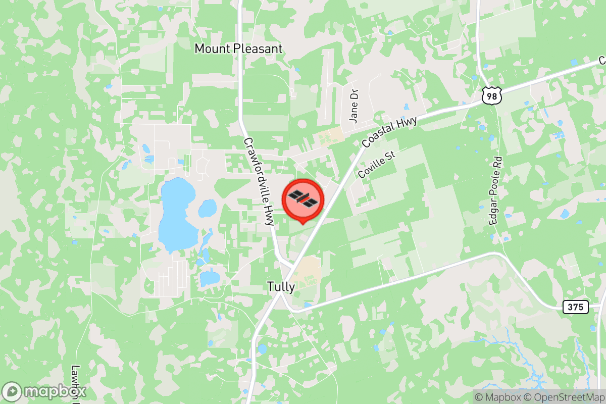 Static map screenshot of the place