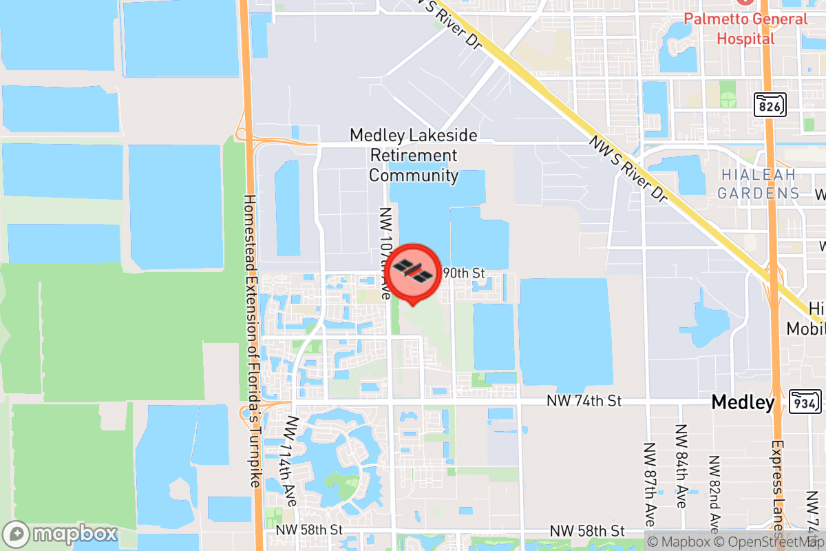 Static map screenshot of the place