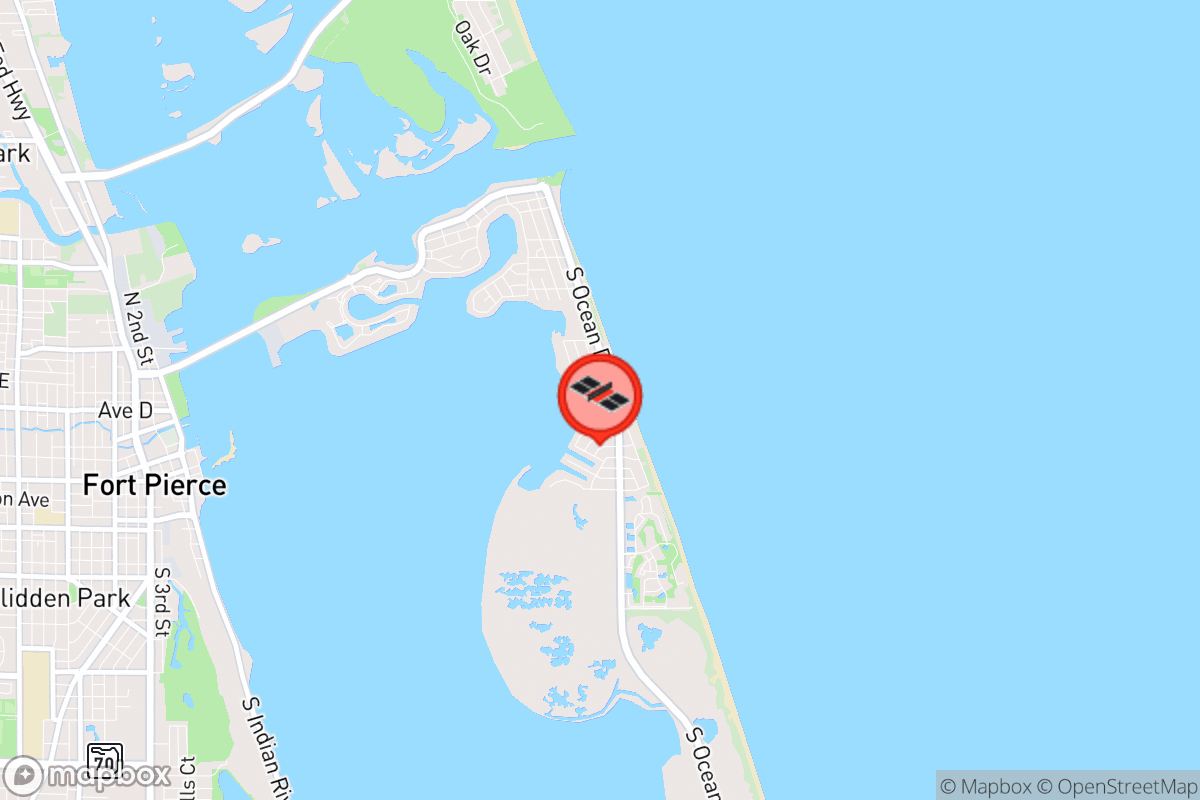 Static map screenshot of the place