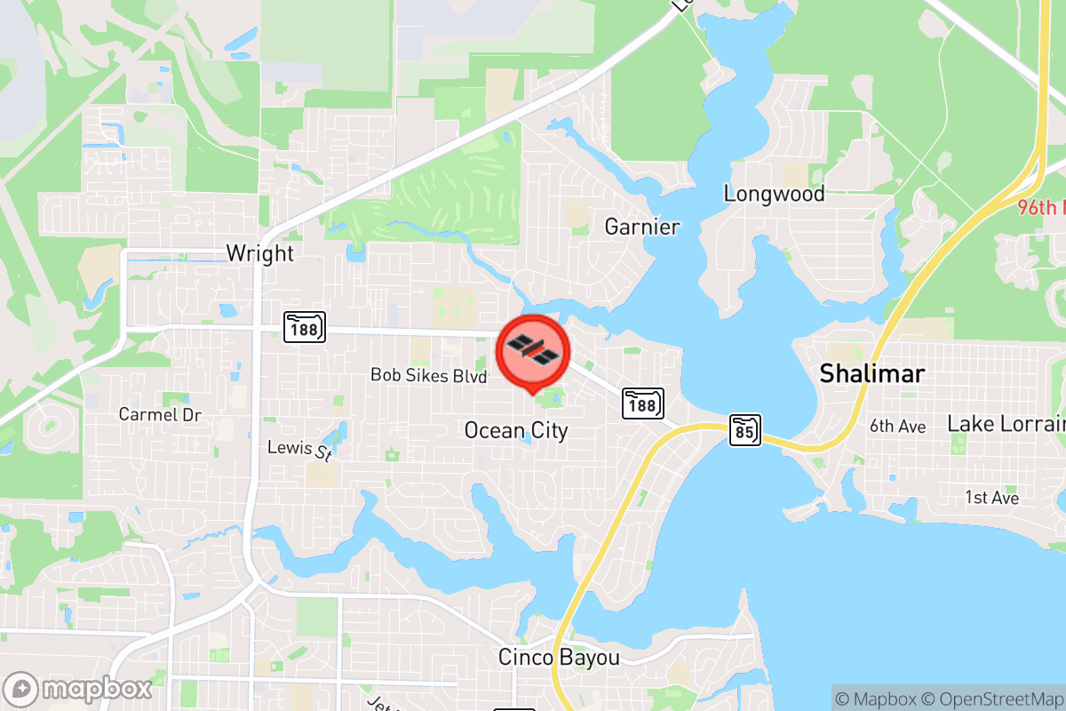 Static map screenshot of the place