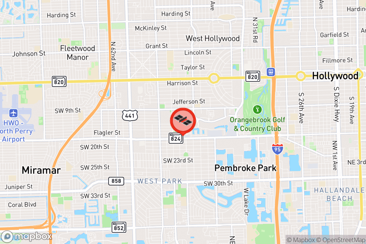 Static map screenshot of the place