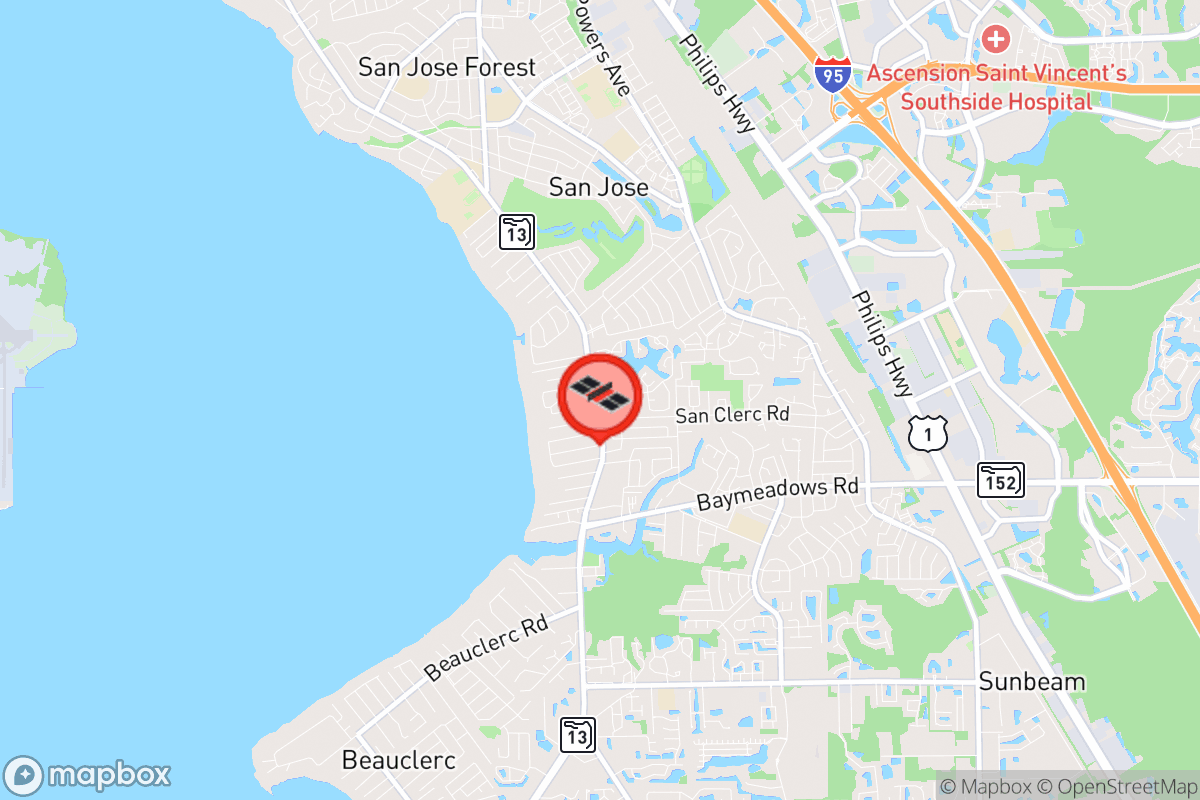 Static map screenshot of the place