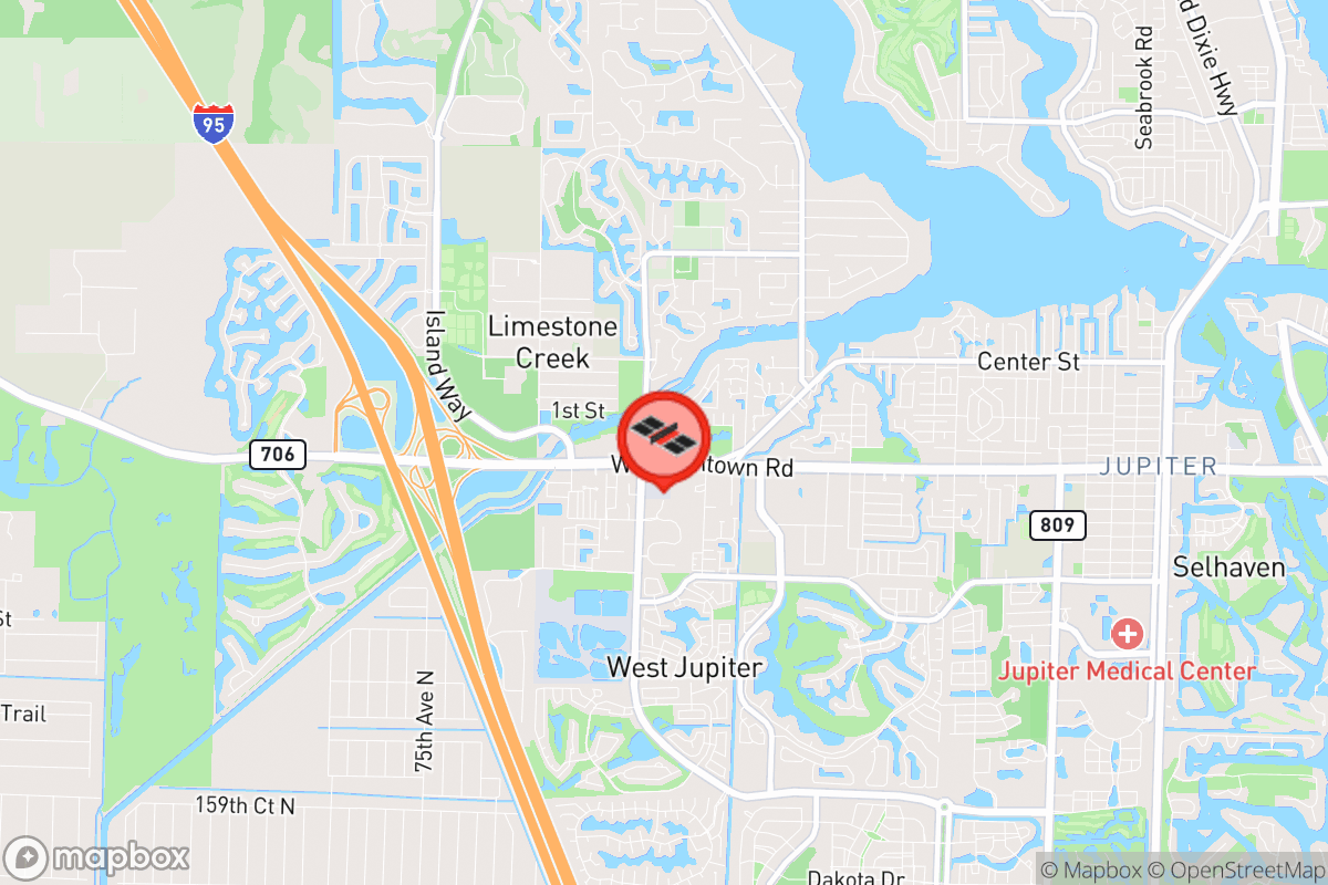 Static map screenshot of the place