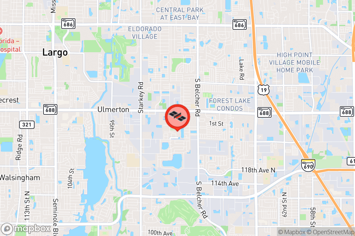 Static map screenshot of the place