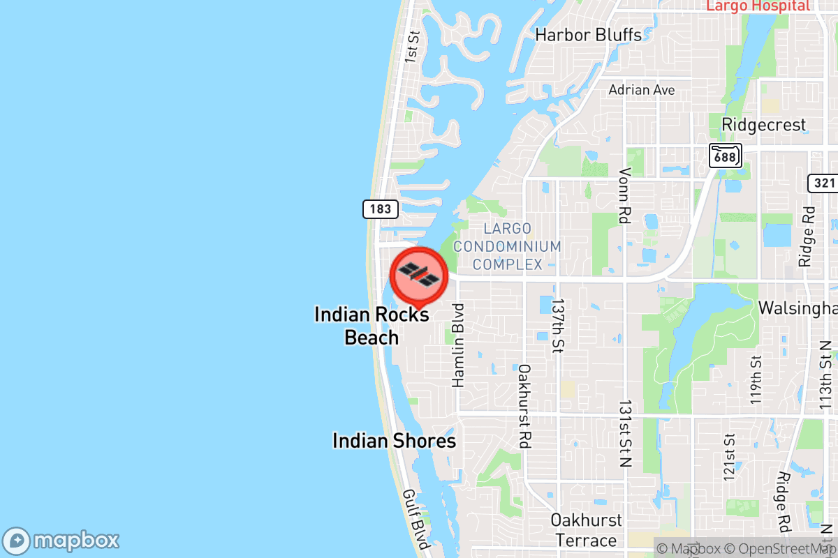 Static map screenshot of the place