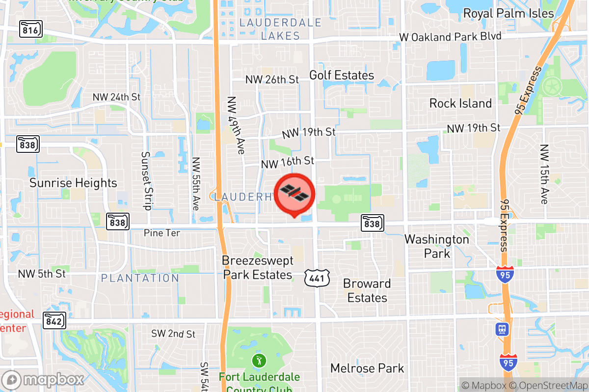 Static map screenshot of the place