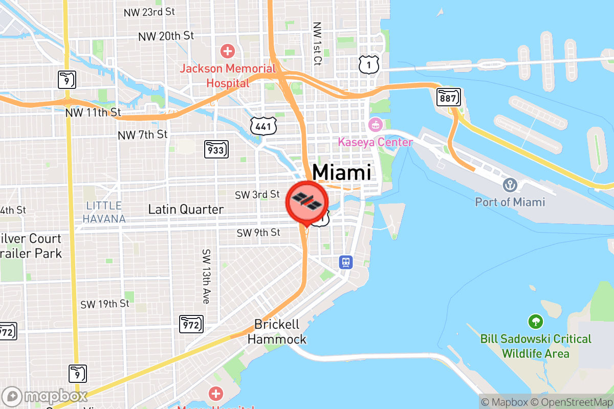 Static map screenshot of the place