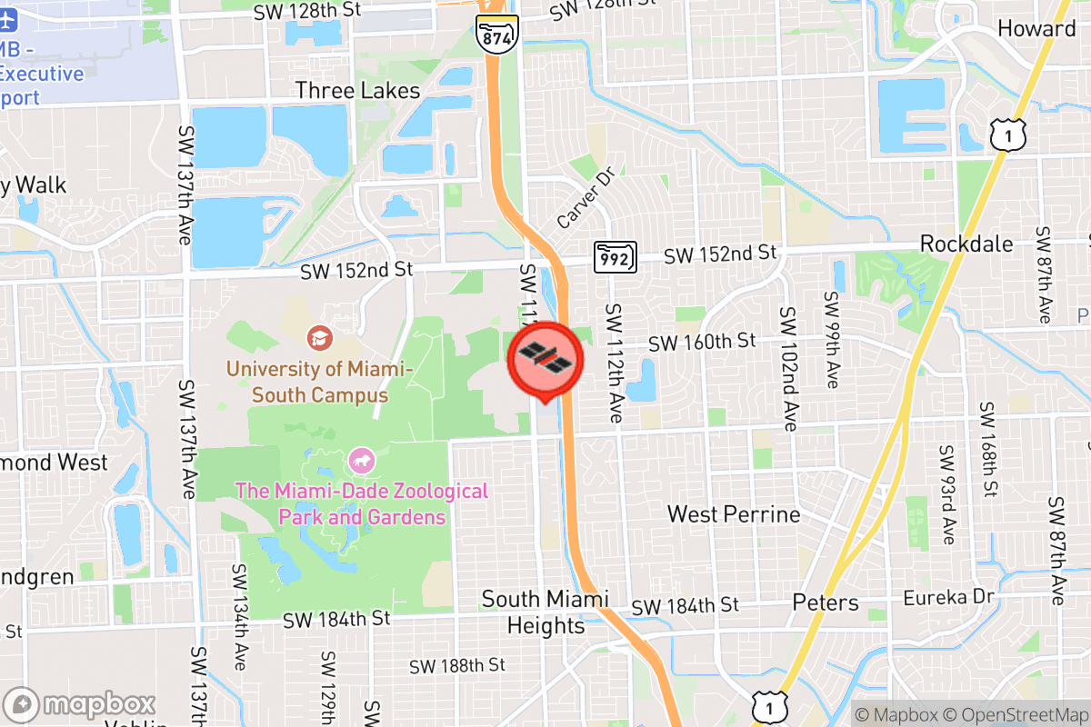 Static map screenshot of the place