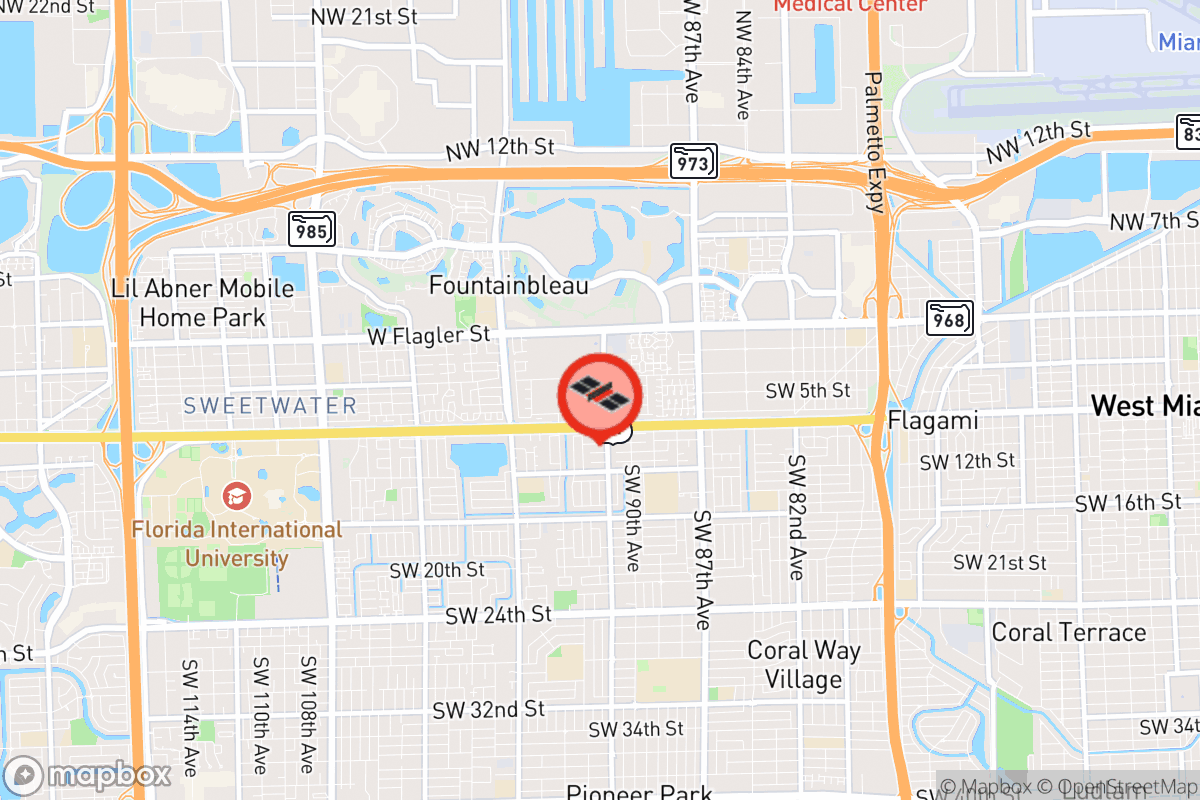 Static map screenshot of the place