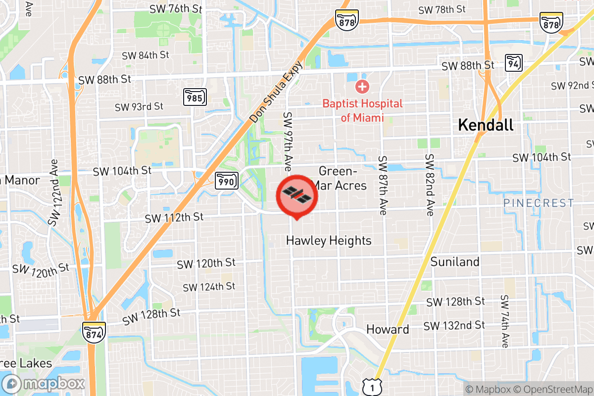 Static map screenshot of the place