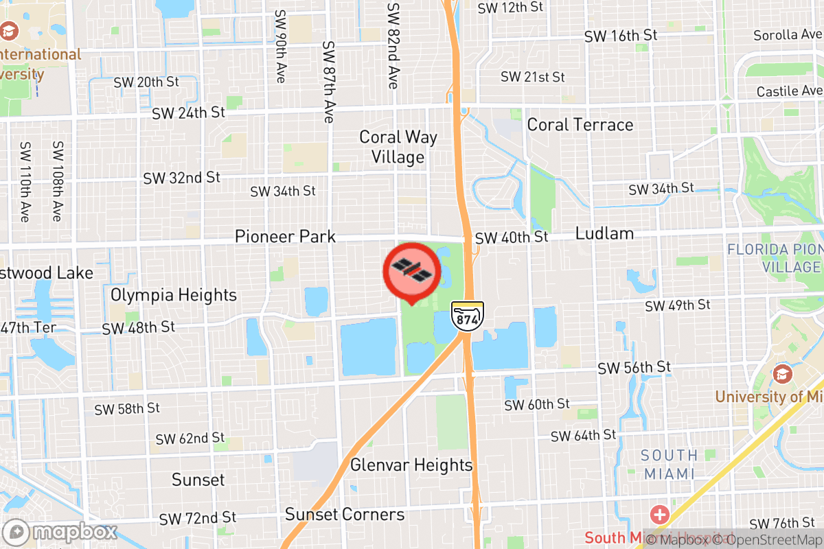 Static map screenshot of the place