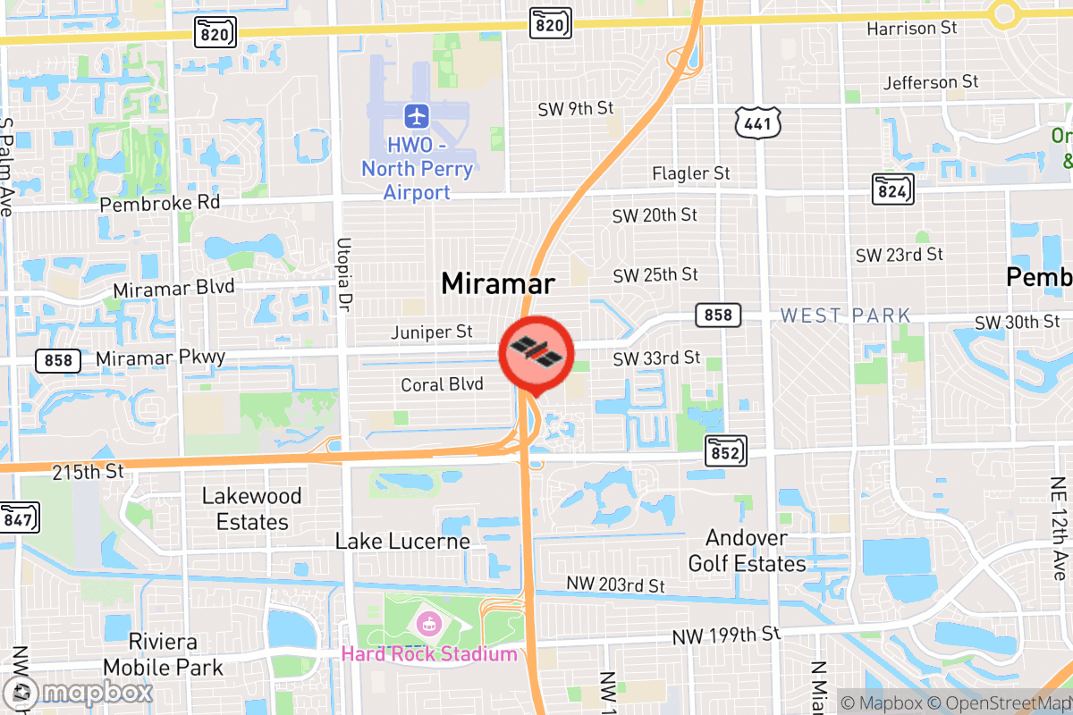 Static map screenshot of the place