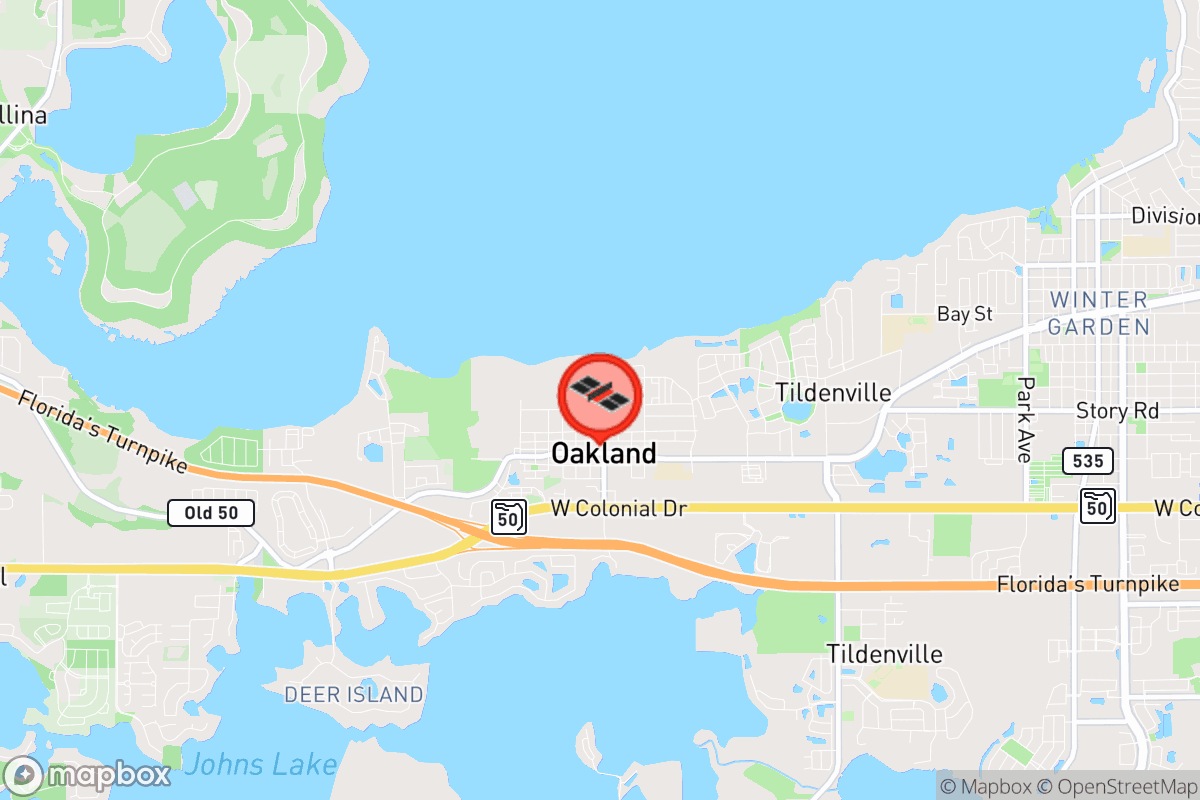 Static map screenshot of the place