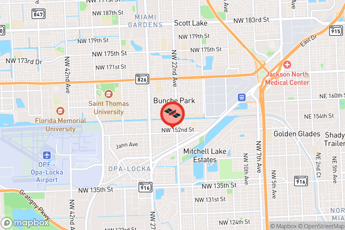 Static map screenshot of the place