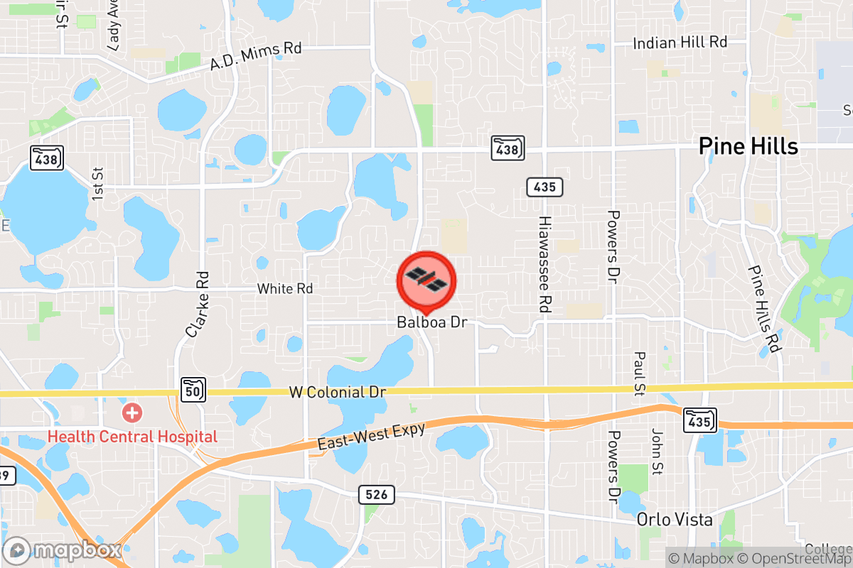 Static map screenshot of the place