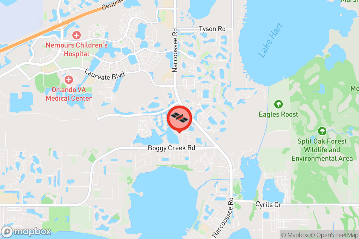 Static map screenshot of the place