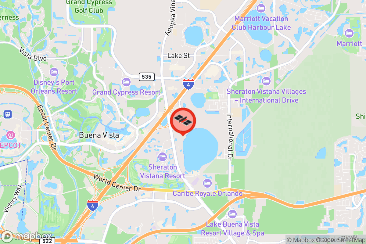 Static map screenshot of the place