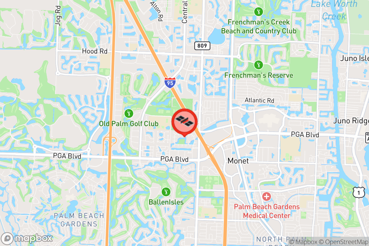 Static map screenshot of the place