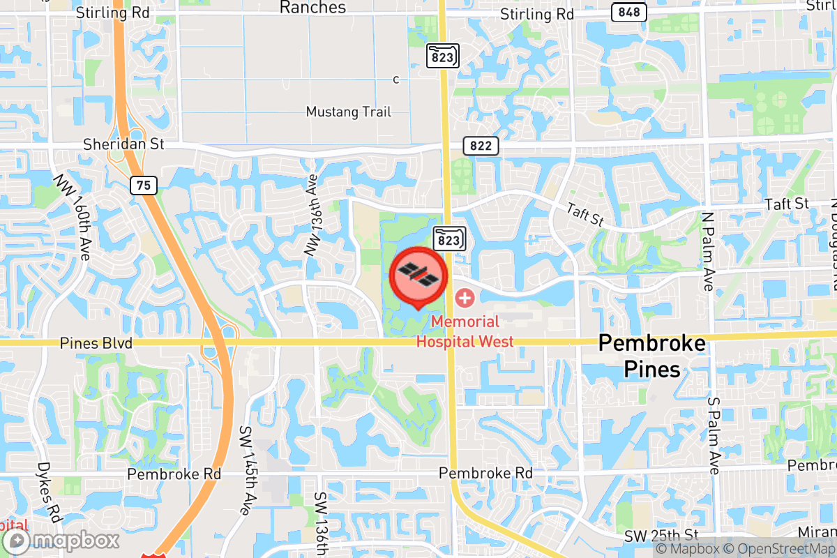 Static map screenshot of the place