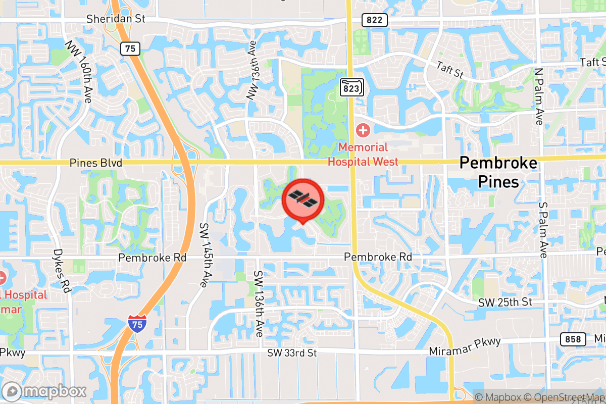 Static map screenshot of the place