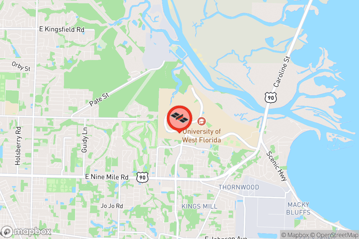 Static map screenshot of the place