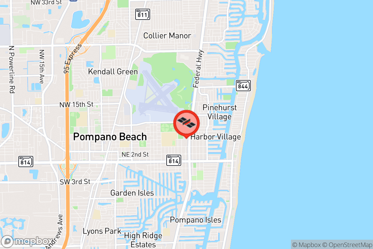 Static map screenshot of the place